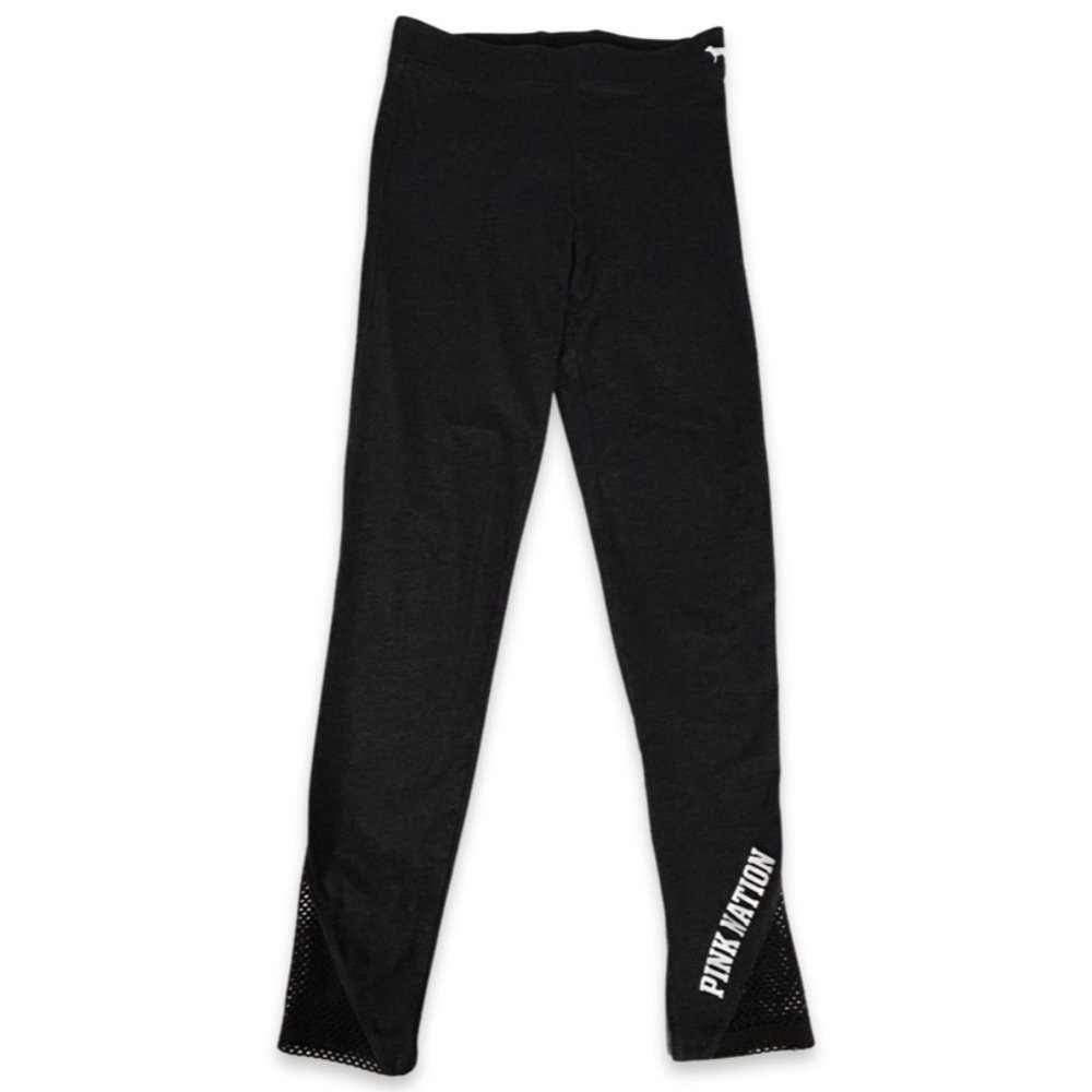 PINK Victoria's Secret Women's Dark Grey Yoga Pants Size Size Small